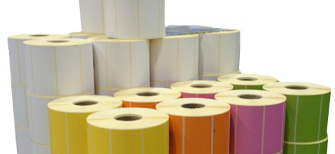 Coloured Label Pile